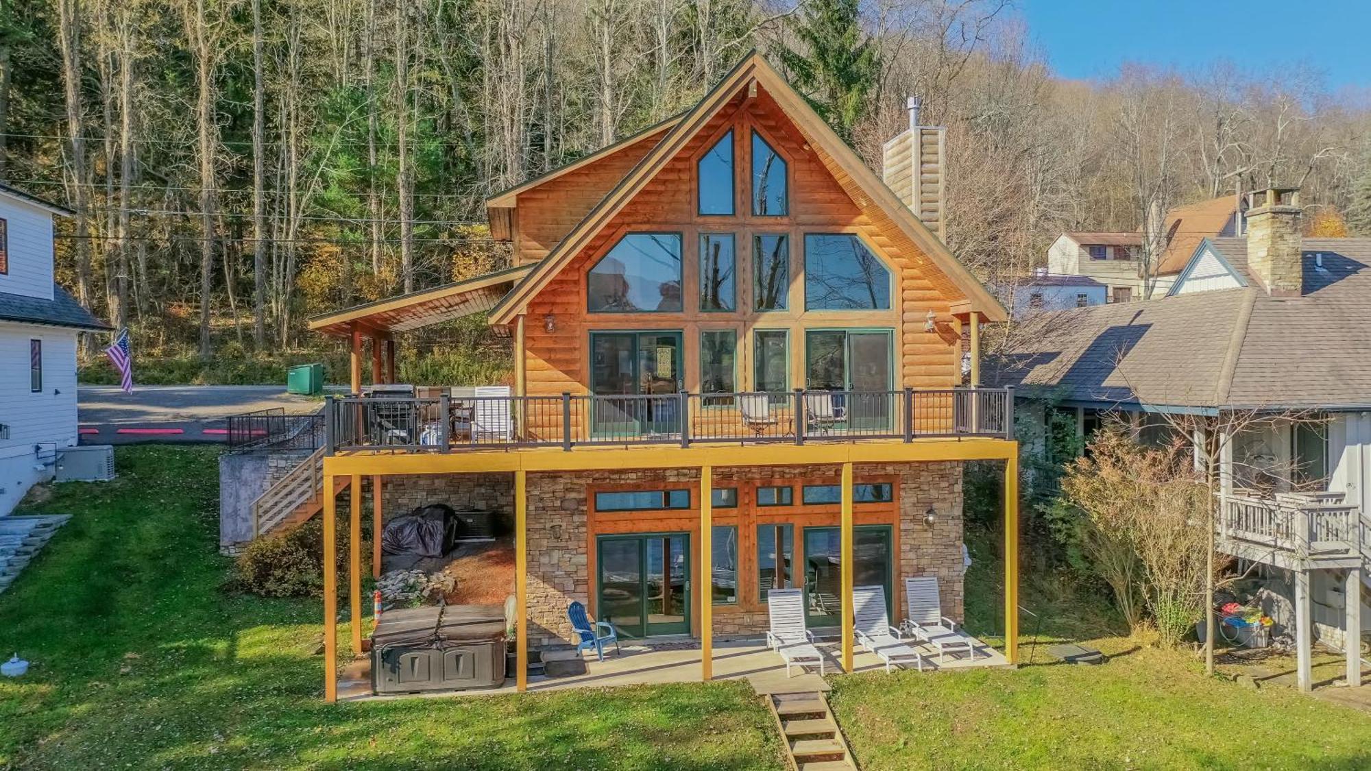 Lakeside Lodge McHenry Luaran gambar